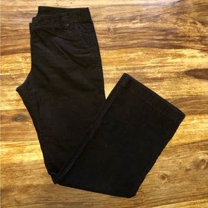 J. Crew city fit wide leg cords